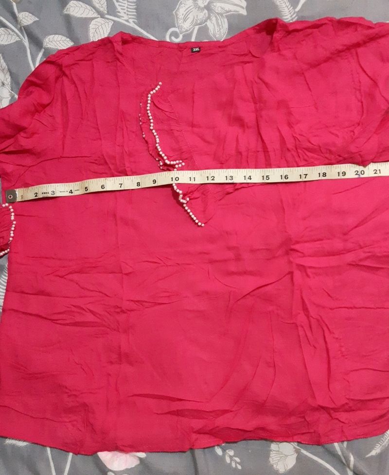 Rani Pink Short Cotton Top