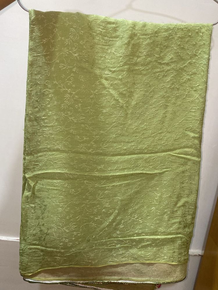 Colourful border sari