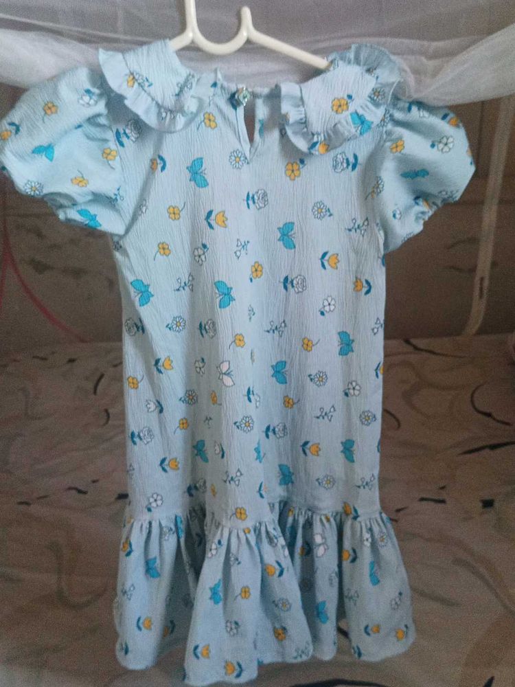 Cute Floral Baby Girl Dress