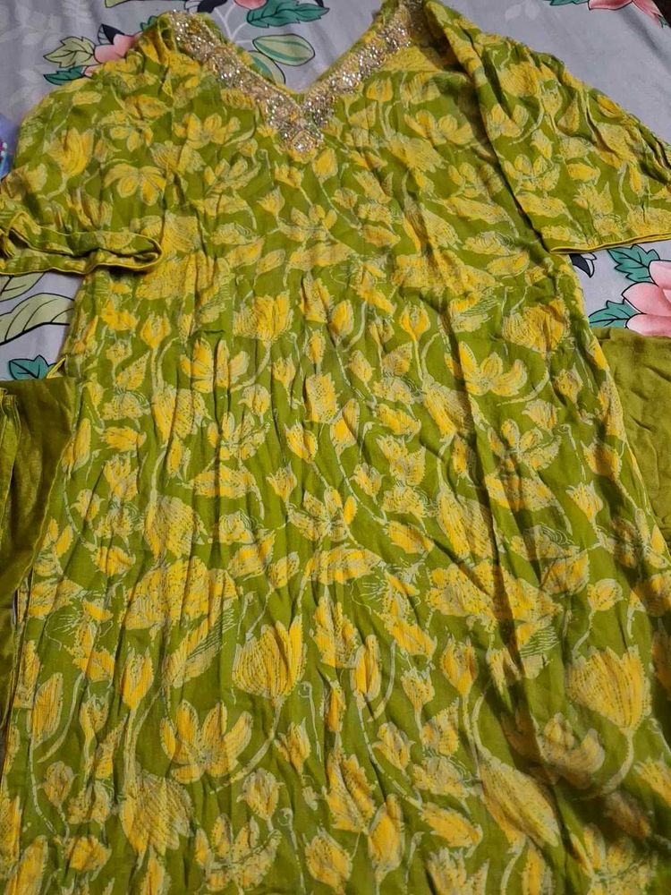 rayon cotton suit set
