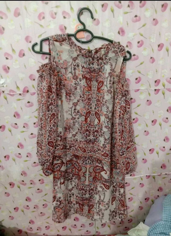 Flare Transparent Dress