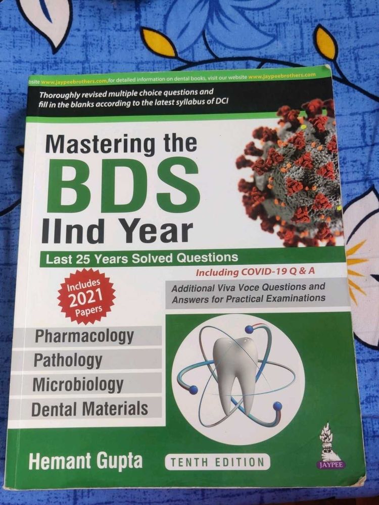 MASTERING BDS IIND YEAR TENTH EDITION