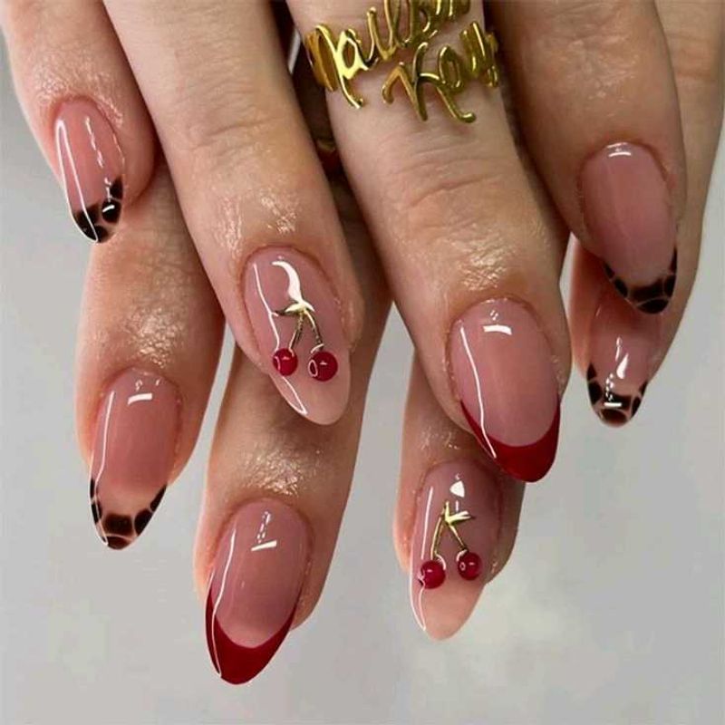 Chic French Tip Nail Set