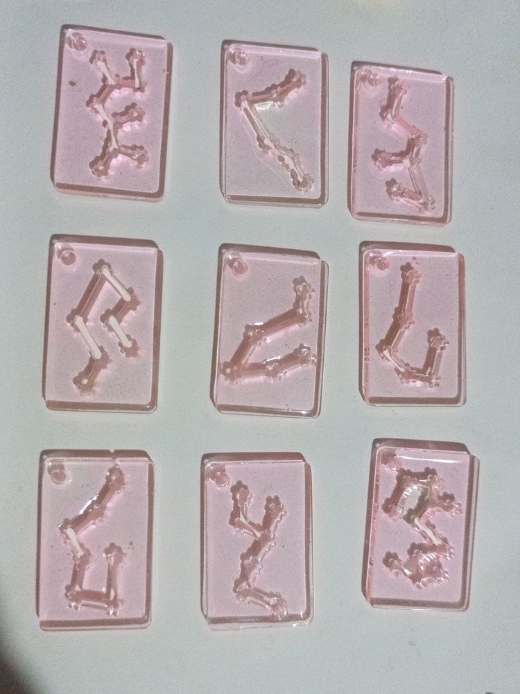 Combo Of 9 Without Chain Only Dollar