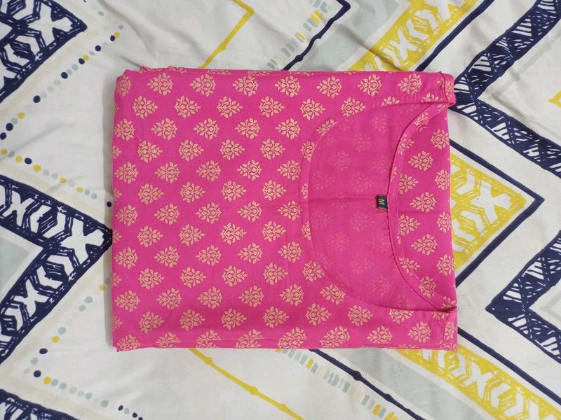 Pink Floral Kurti
