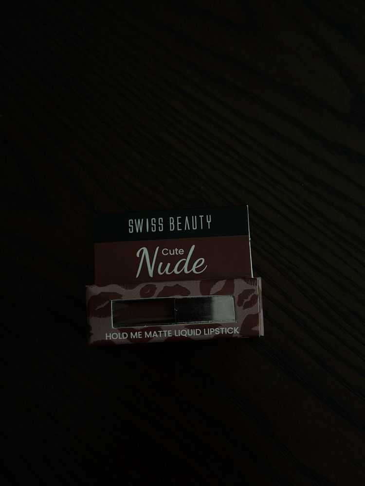 SWISS BEAUTY Liquid Lipstick- Shade: CUTE NUDE 01