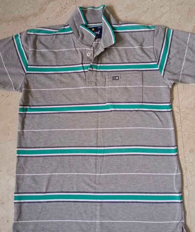 Striped Polo Shirt