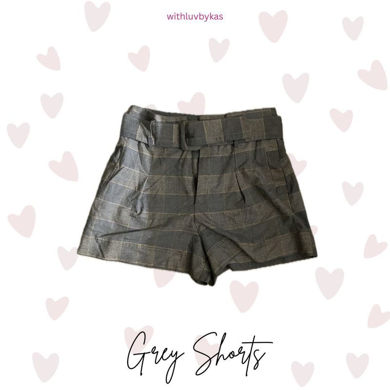 Grey Zara Shorts