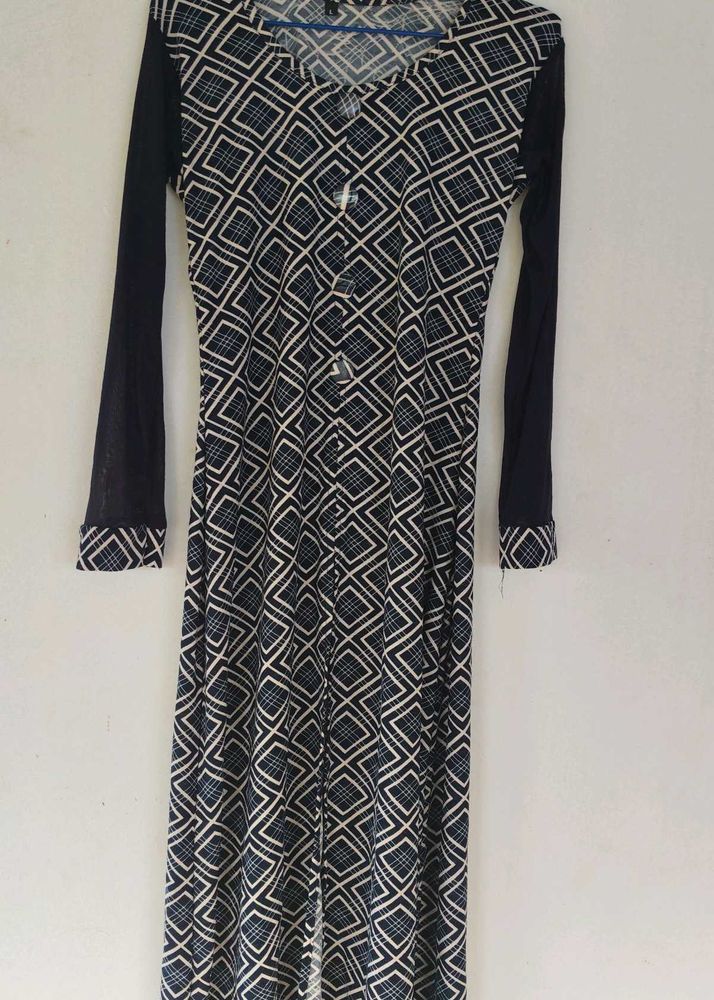 Patterned Maxi Dress