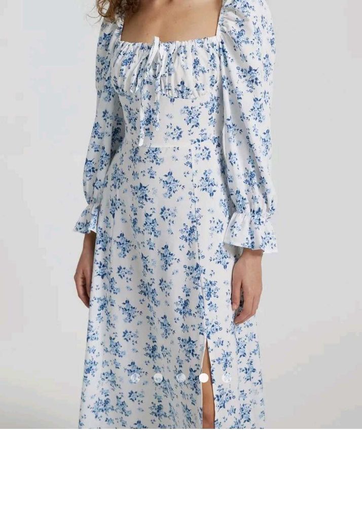 Floral Print Midi Dress