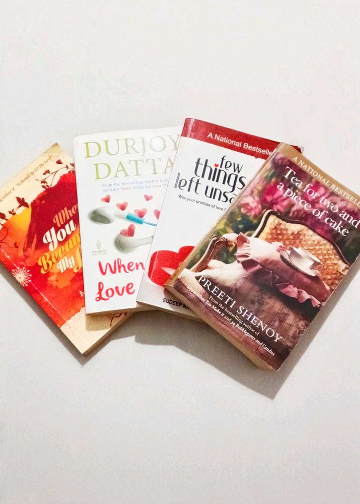 🍂4 Indian Romantic Novels🍂