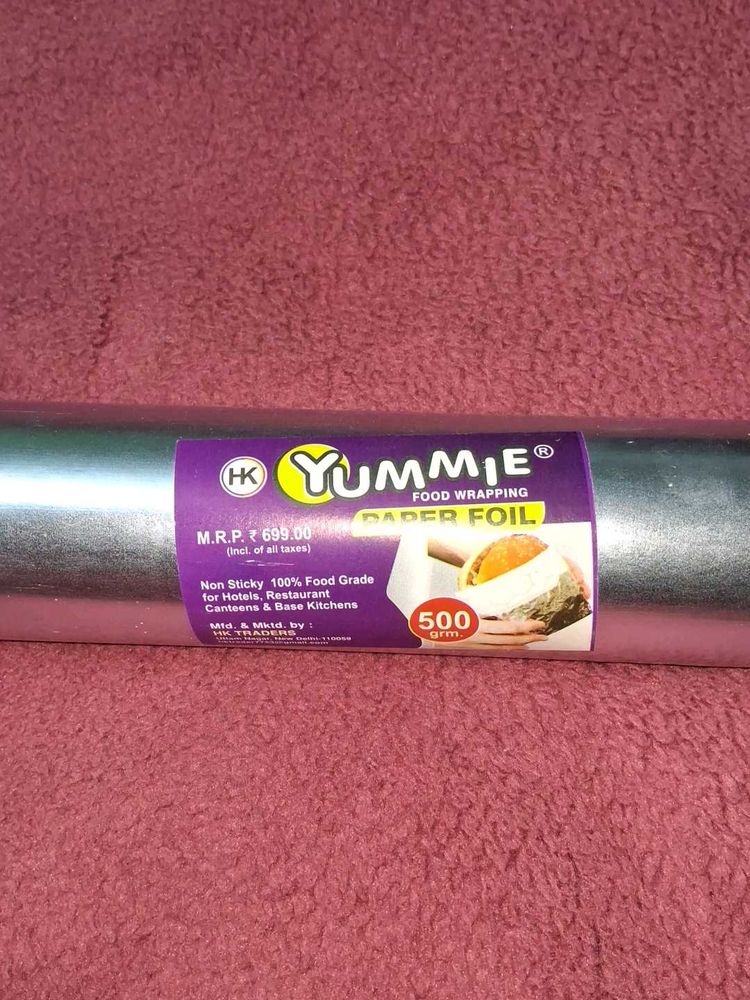 Yummie Food Wrapping Paper Foil