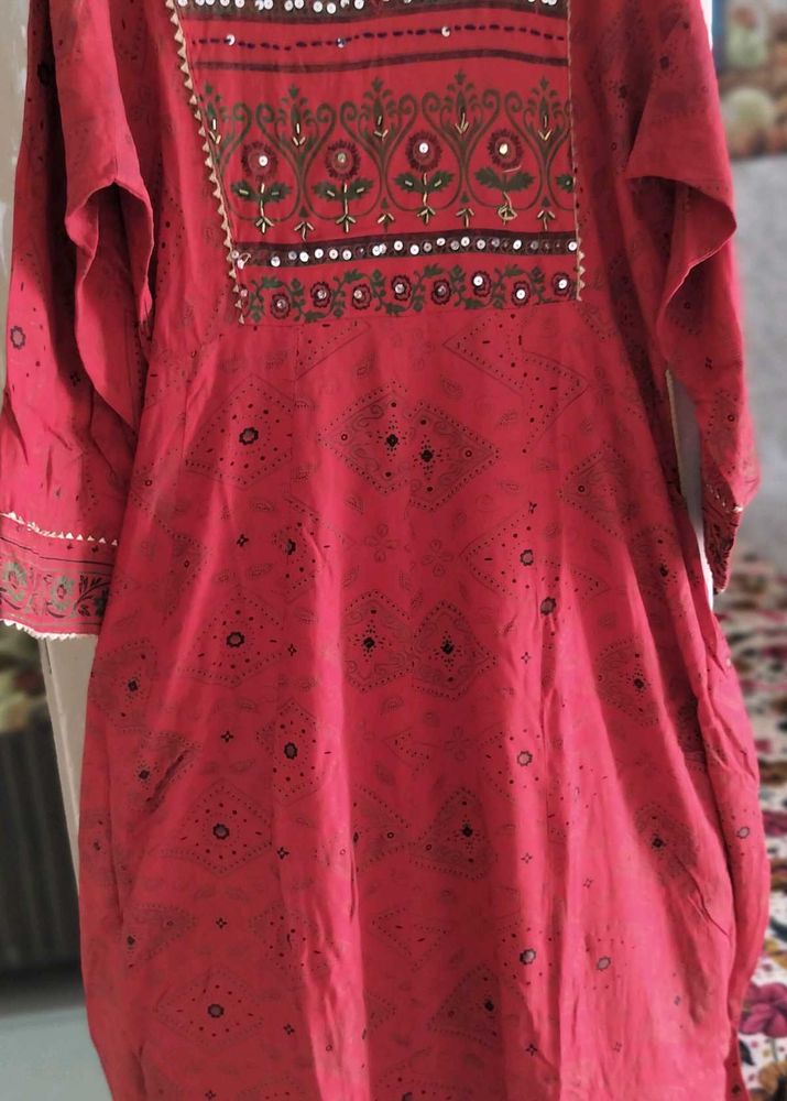 Heavy Embroidery Kurti