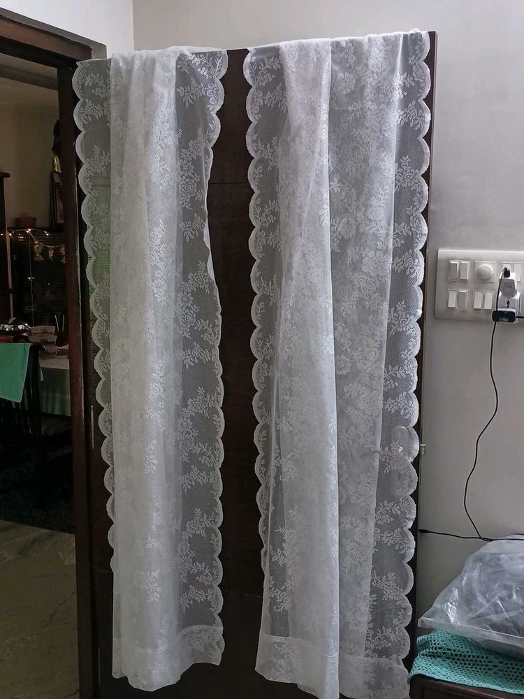 Brand Netted Curtains Pair IKEA