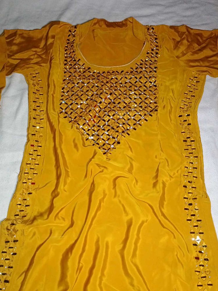 Silk Salwar Kameez Set