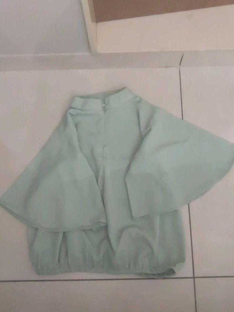 Elegant Green Top