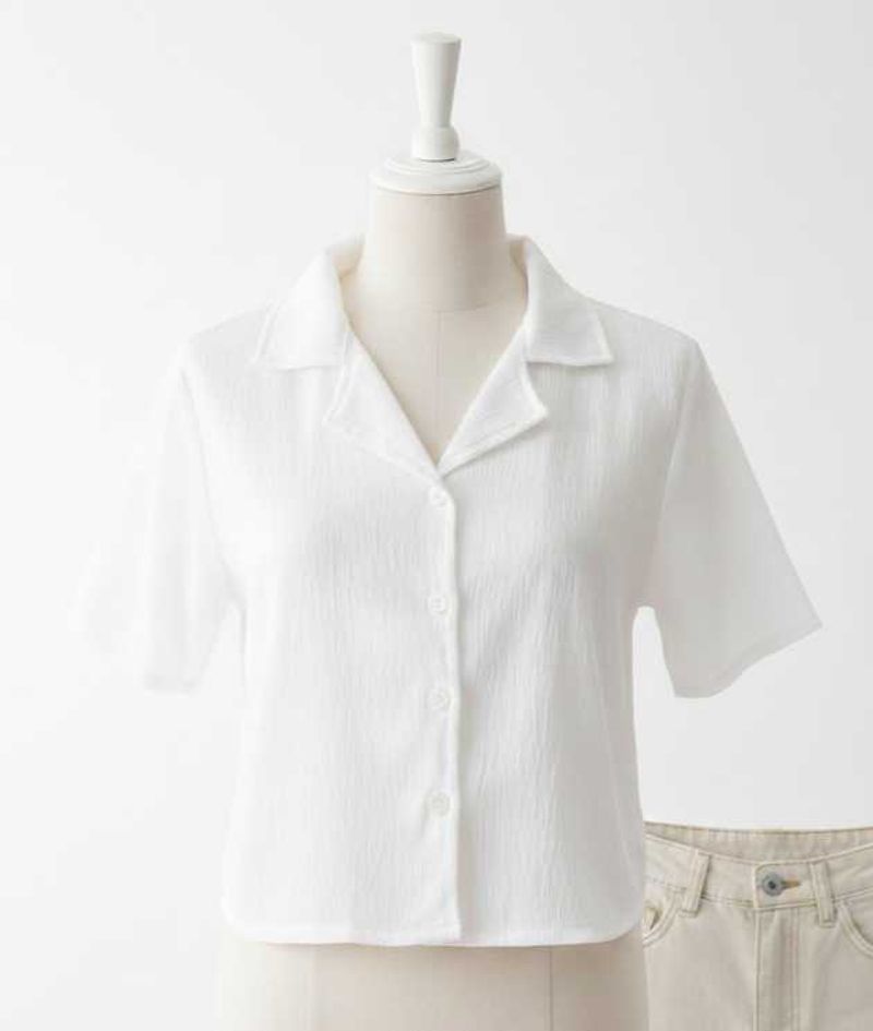 White Short Sleeve Shirt