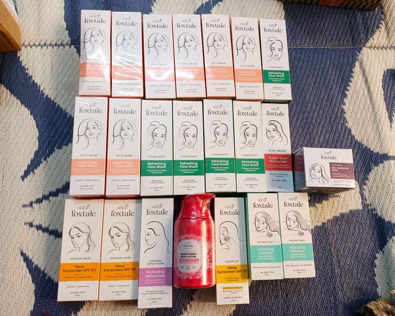 (Pack Of 23) Foxtale Skincare