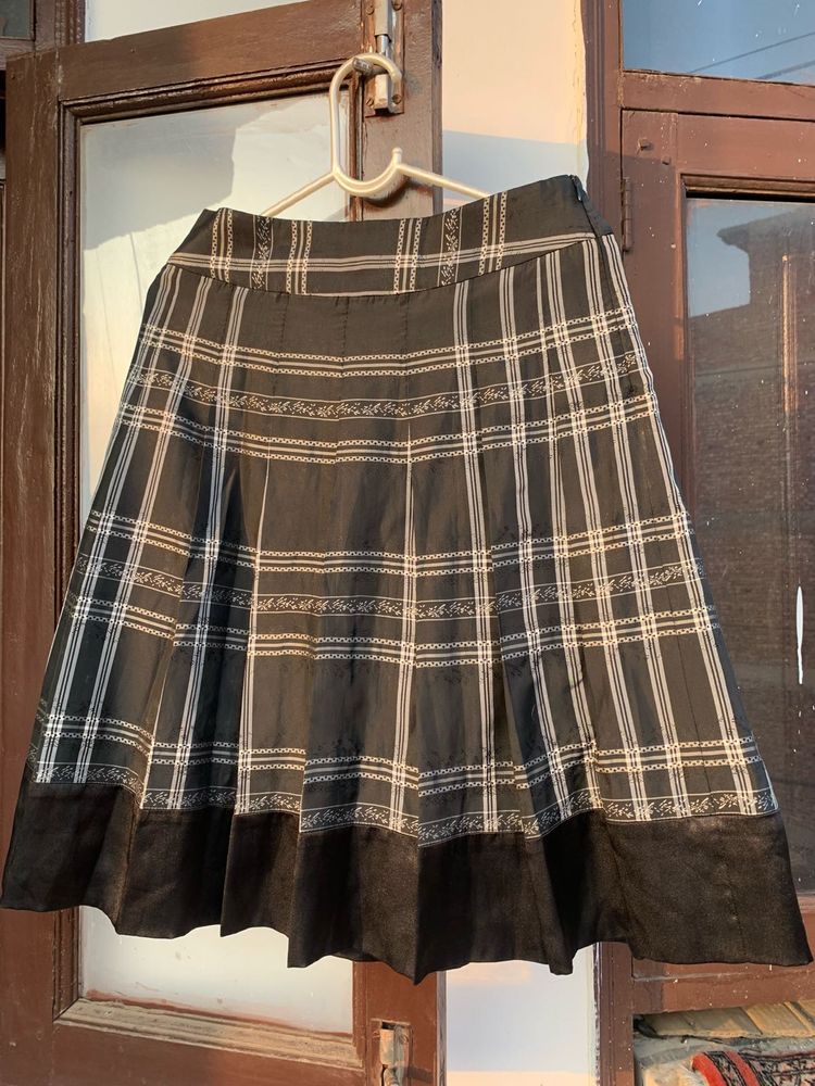 Plaid Skirt