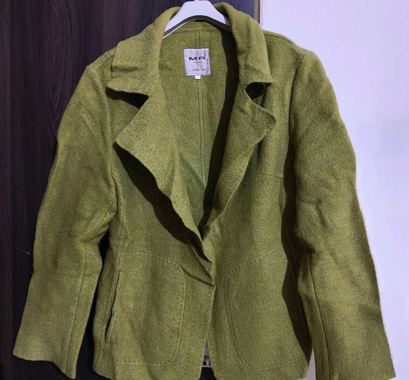 Olive Green Women's Blazer