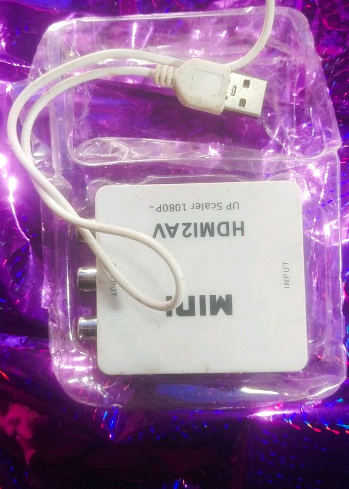 Hdmi To Tv Av Converter