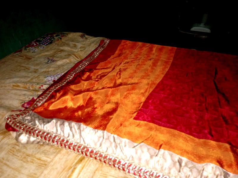 Satin Silk Bridal Saree