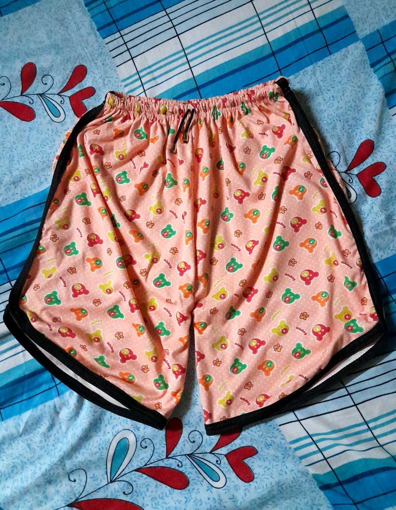 Women&#39;s Daily Wear Shorts Half Pant Pyjama 🩳🧡