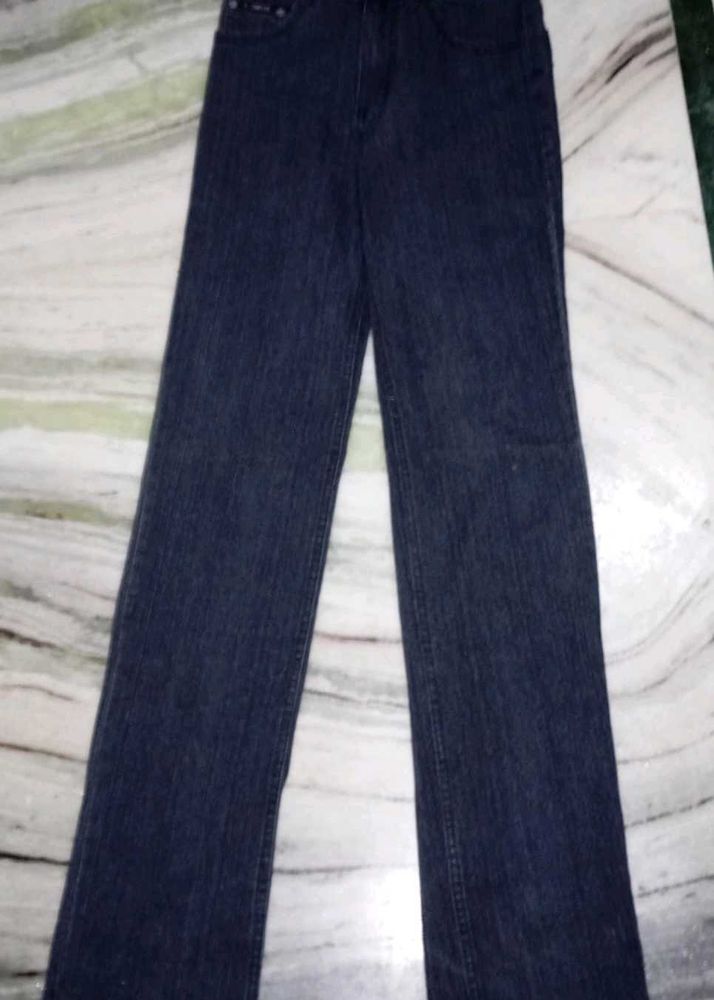 Dark Blue Denim Jeans