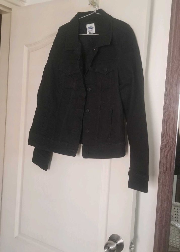 Old Navy Black Denim Jacket