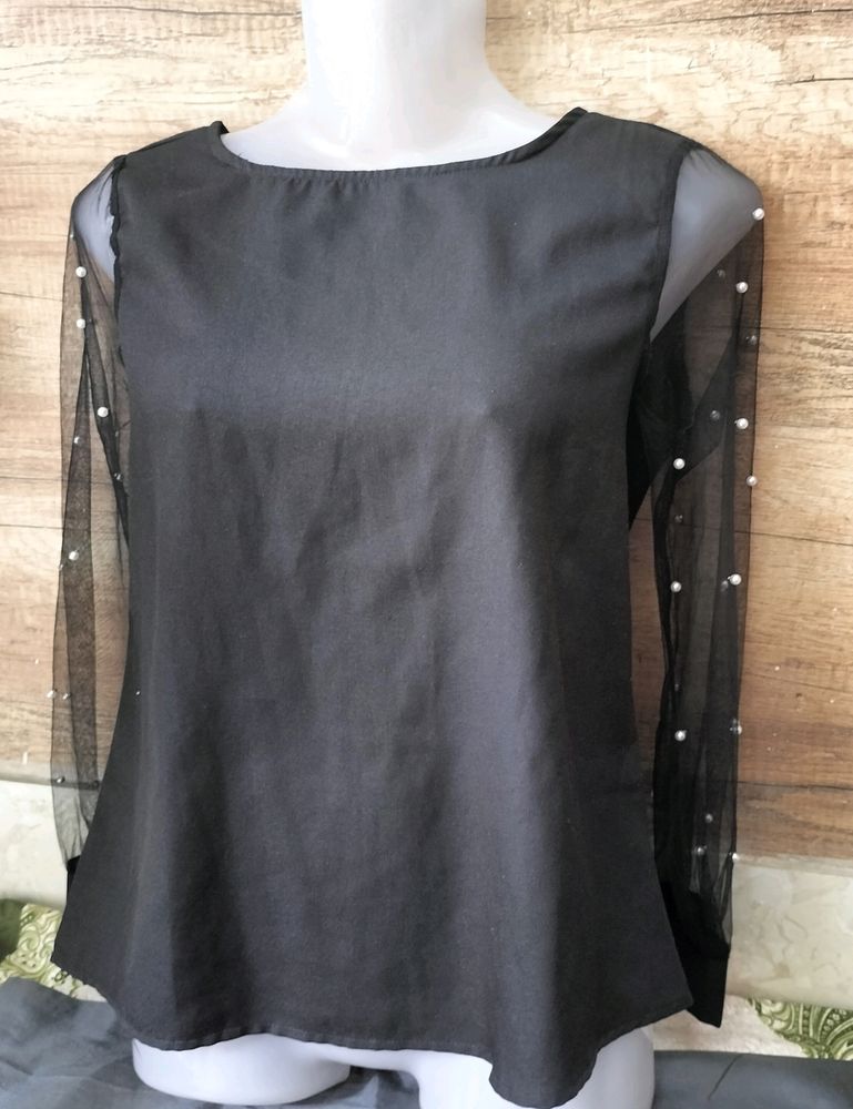 Black Full Sleeves Top | NO FIXED PRICE