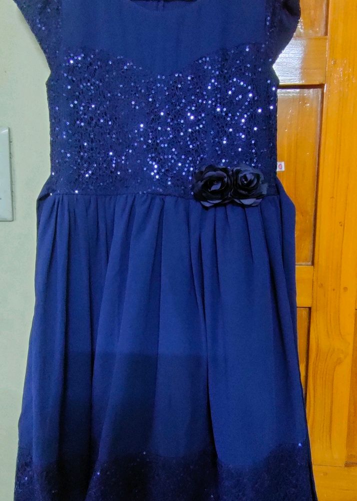 Nevy Blue Frock ( 12 to 13 Years)