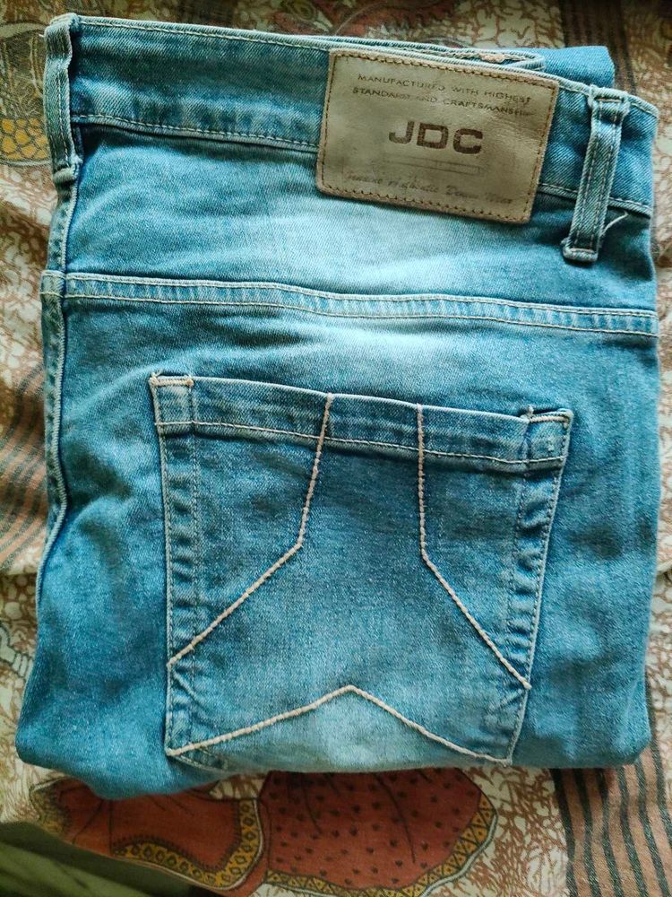 JDC Men&#39;s Blue Denim Jeans