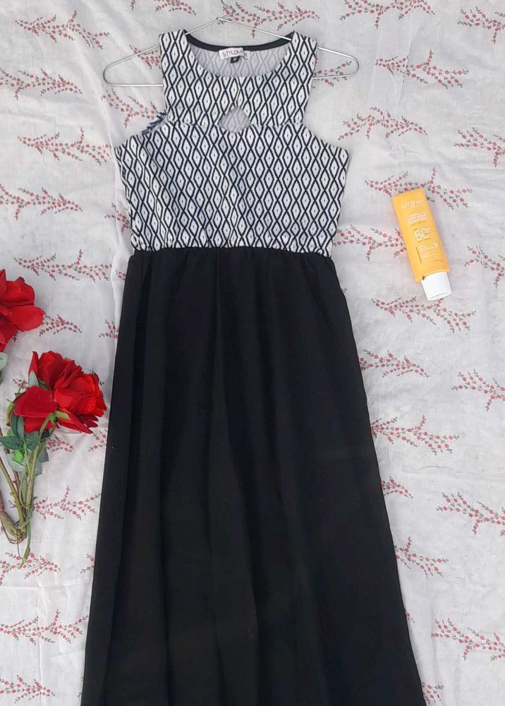 Patterned Maxi Dress