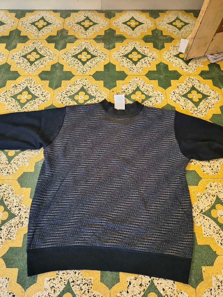 Men's Striped Pullover Sweater