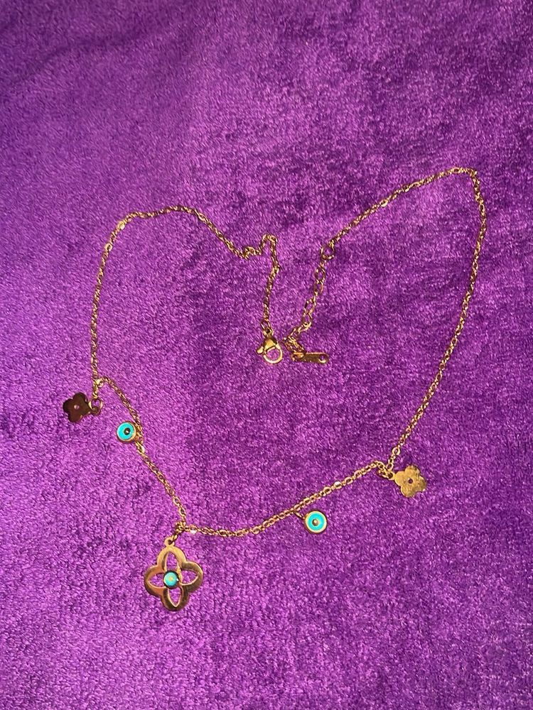 Lucky Charm Rose gold Necklace