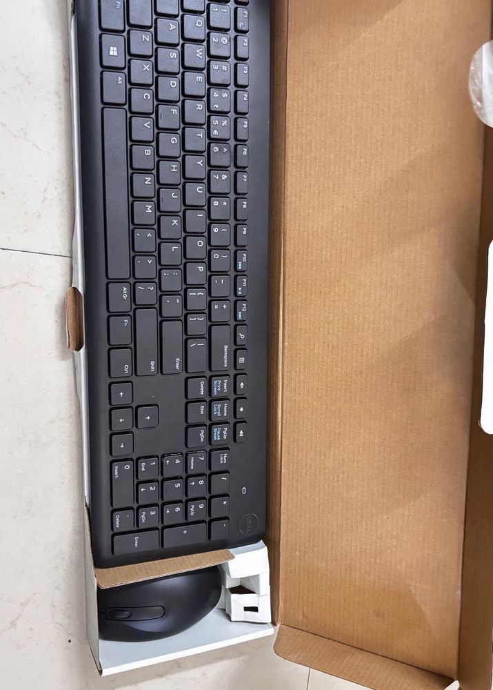 Dell New Keyboard and Mouse
