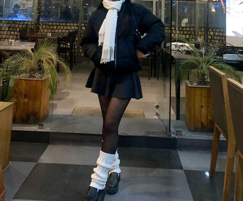 Cute Charcoal Grey Skirt