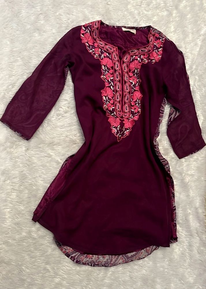 Y2K Bollywood Style kurti with designer sleeves✨