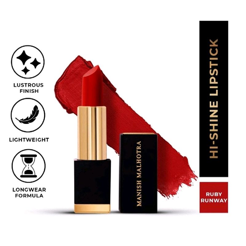 Manish Malhotra Hi Shine Lipstick 1pc