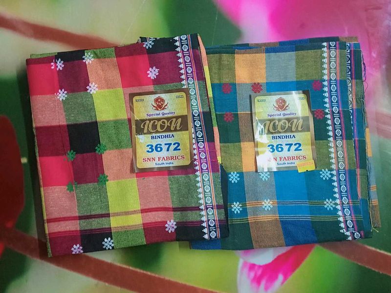 Icon Bindhia Fabric Sambalpuri Cotton Towel 2