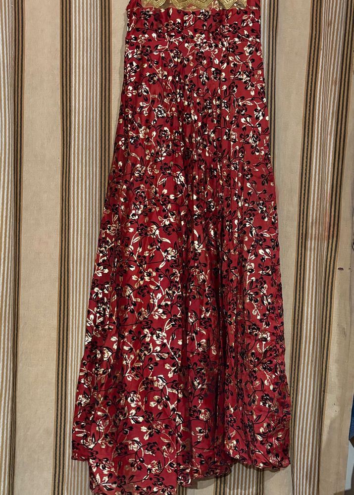 Floral Ethnic Gown