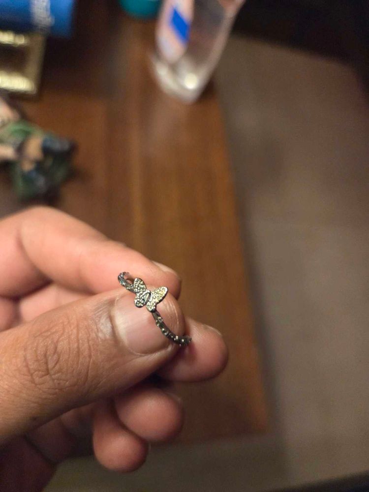925 Sterling Silver Butterfly Ring