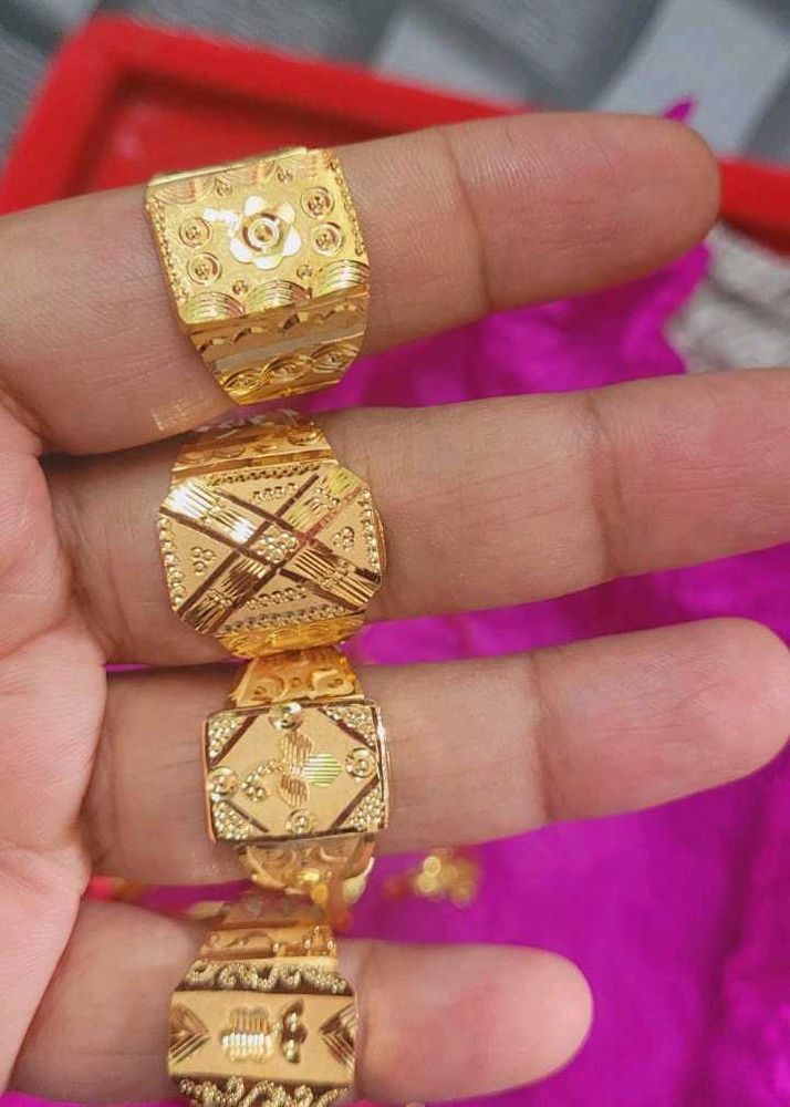 Beautiful New Gold Men Rings