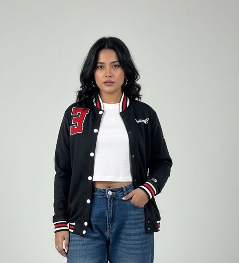Trendy Varsity Jacket