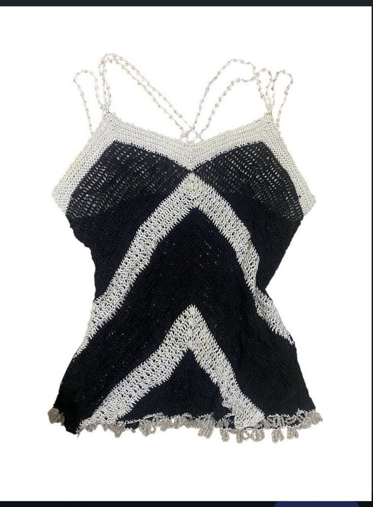 Crochet Tank Top - Unique Design