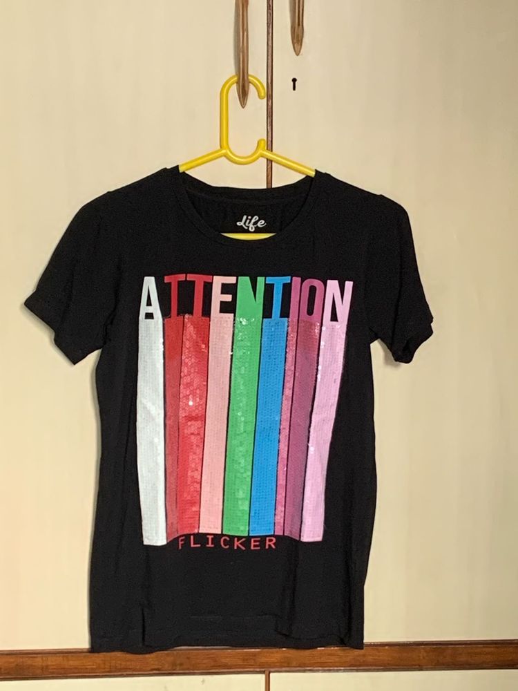 Unisex Attention Graphic Tee