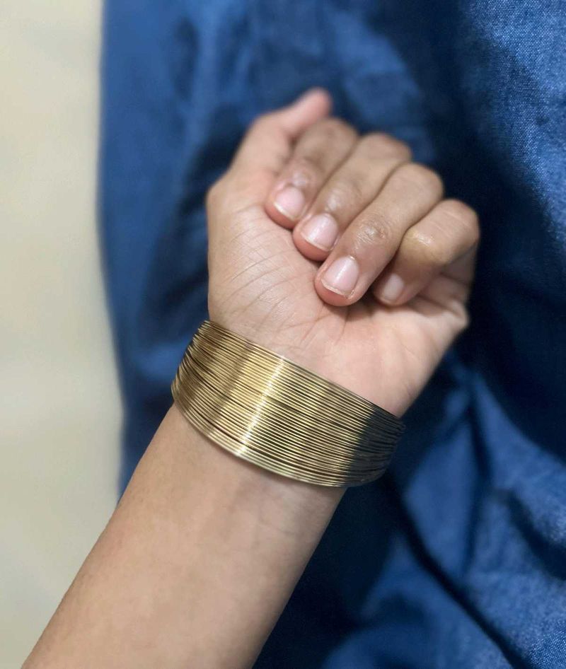 Gold Bangle Bracelet