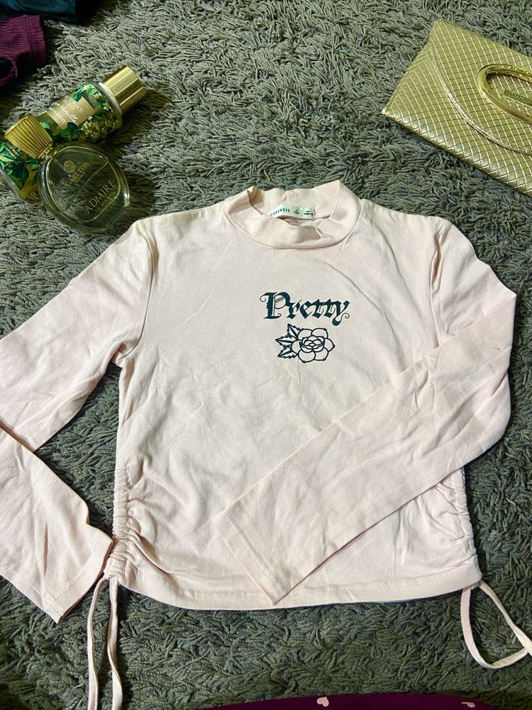 Cute Draw String Top