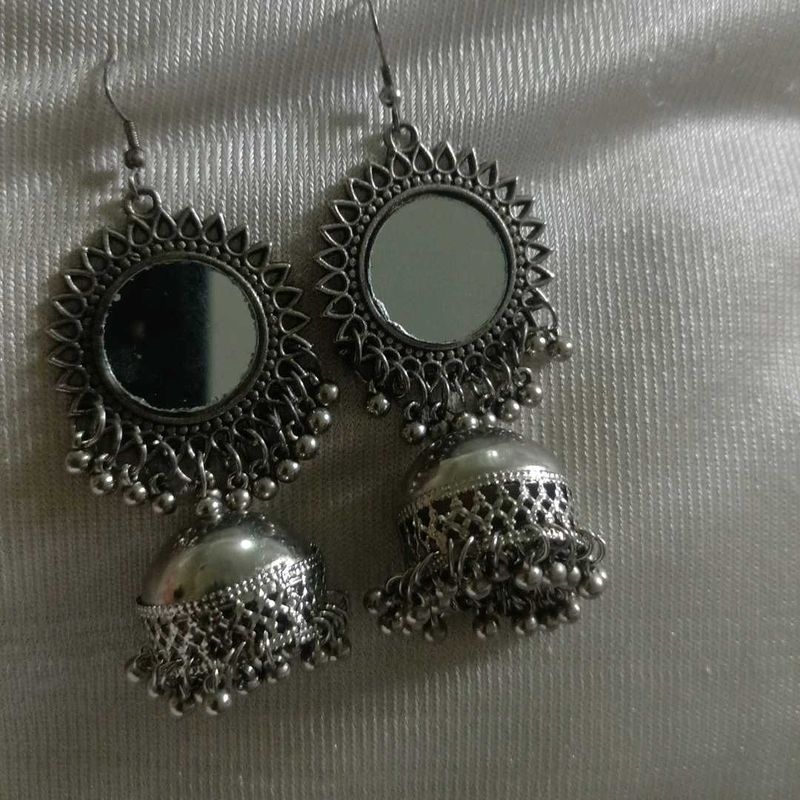 Oxidised Earrings