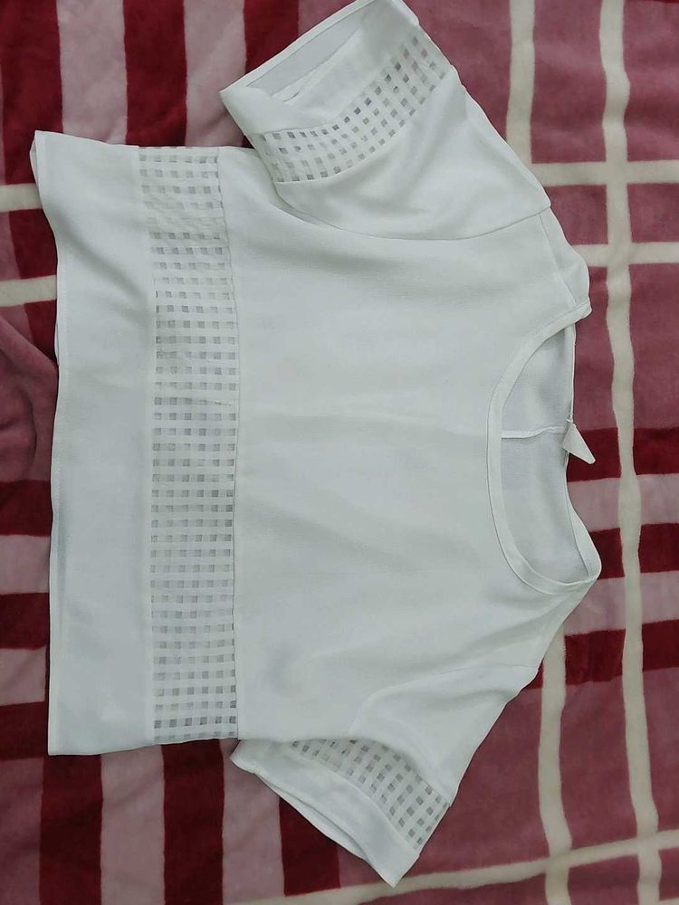 White Top with Detail